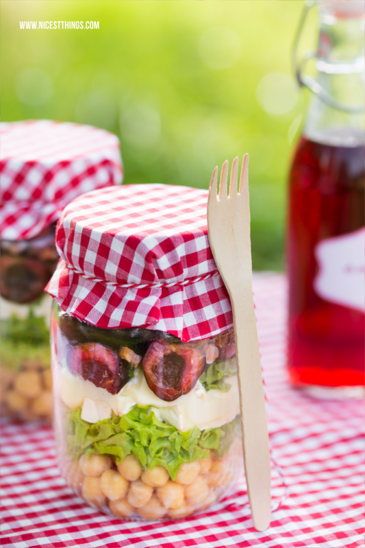 Rezept Picknick Salat zum Mitnehmen im Glas
